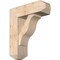 Ekena Millwork Funston Craftsman Smooth Bracket w/ Offset Brace, Douglas Fir, 7 1/2"W x 22"D x 26"H BKT0806X22X26FST04SDF - alternate 1